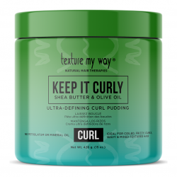 TEXTURE MY WAY KEEP IT CURL 444ml. Ultra Defining Curl Pudding
