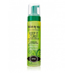 TEXTURE MY WAY KEEP IT CURLY STYLE 251ml. 8.5oz. Stretch and Set Styling Foam