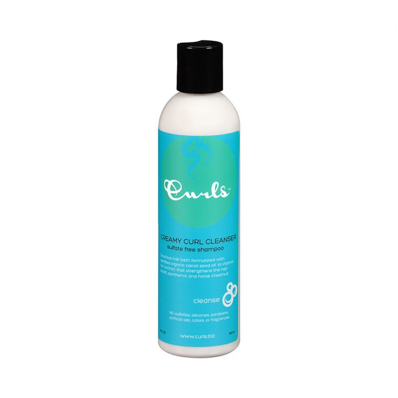 Curls Creamy Curl Cleanser 240ml. 8oz. Sulfate Free Shampoo