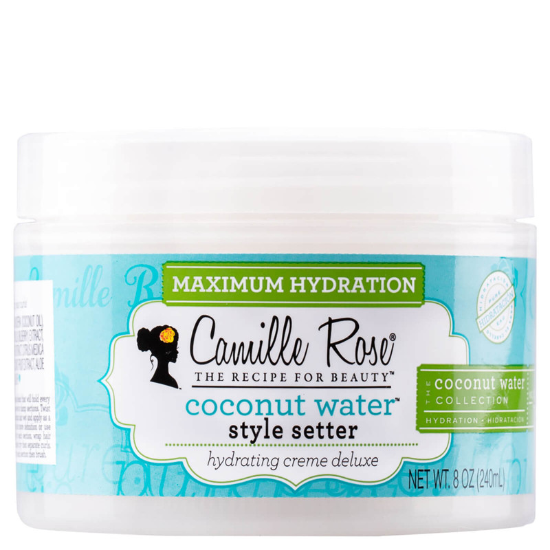 Camille Rose Naturals Coconut Water Style Setter Hydrating Crème Deluxe 240ml
