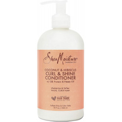 Shea Moisture Curl Shine Conditioner 384ml. 13oz. Coconut,Hibiscus
