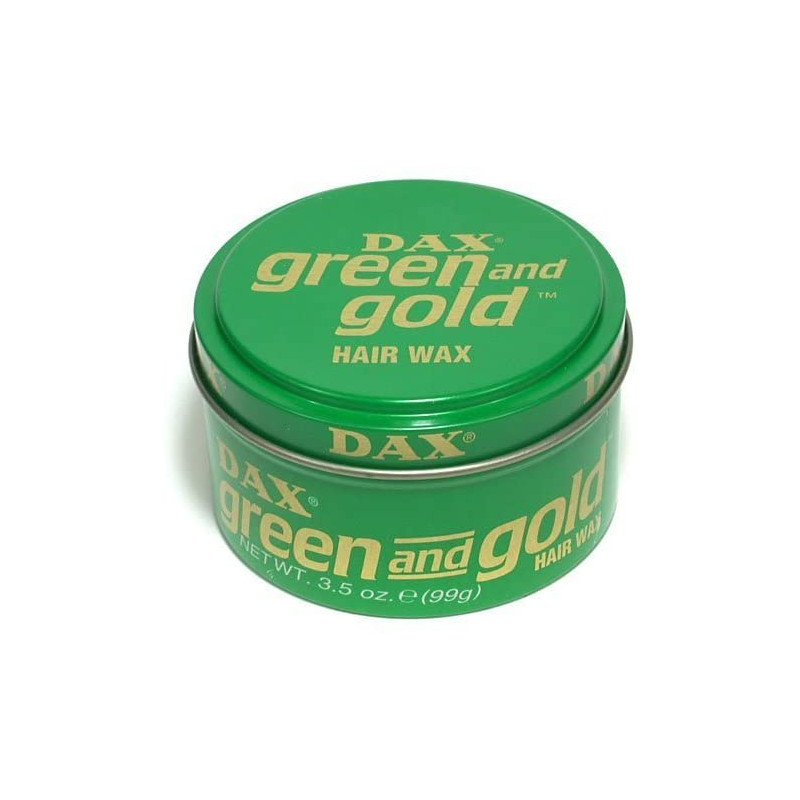 CERA DAX GREEN AND GOLD HAIR WAX 99gr. 3.5oz. Imperial Dax Company