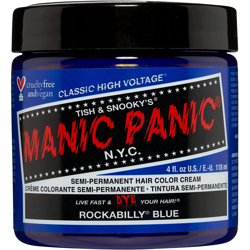 MANIC PANIC ROCKABILLY BLUE 118ML