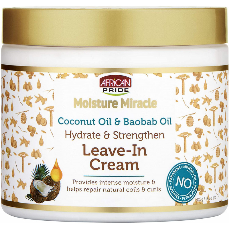 African Pride Moisture Miracle Leave-In Cream Coconut 425g