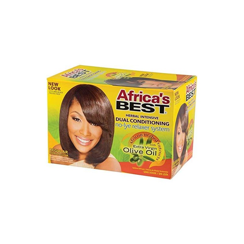 Africa's Best Regular No-lye Dual Conditioning Relaxer System