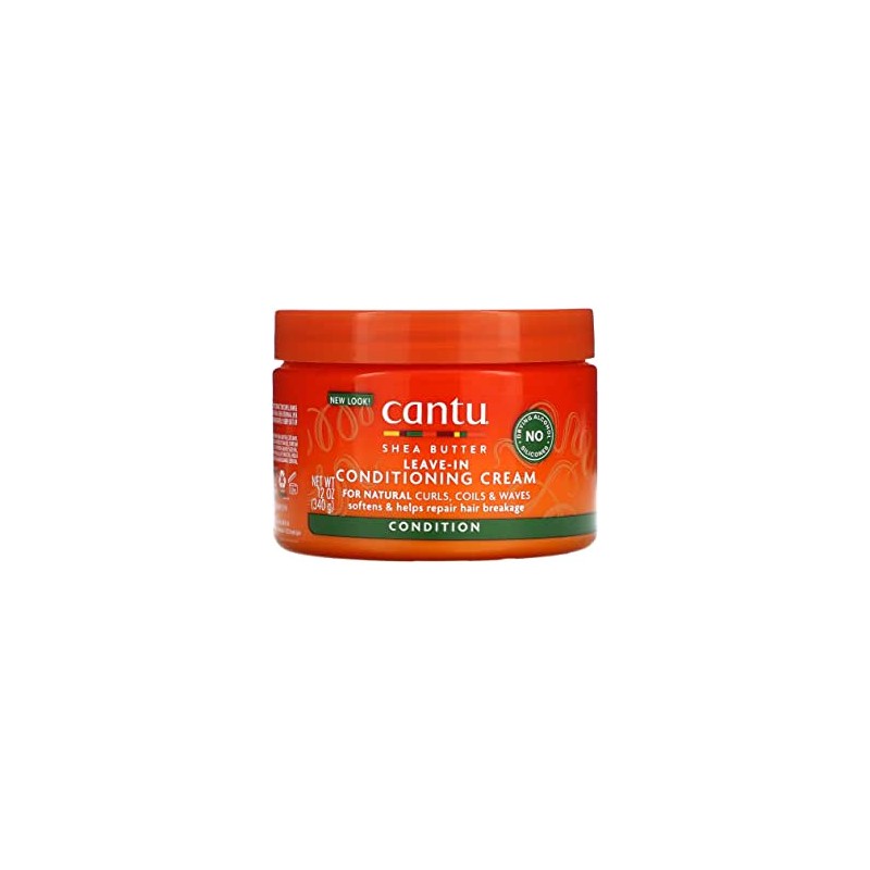 CANTU SHEA BUTTER FOR NATURAL HAIR LEAVE-IN CONDITIONING CREAM 340gr. 12oz.