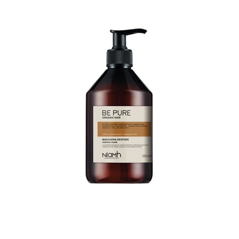 BE PURE RESTORE - MASK DAMAGED HAIR 500ML. NIAMH HAIRCONCEPT