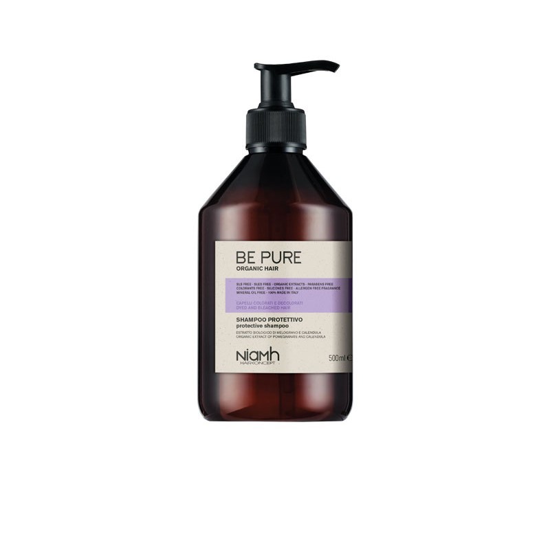 BE PURE PROTECTIVE - SHAMPOO DYED AND BLEACHED HAIR 500ML. NIAMH HAIRCONCEPT
