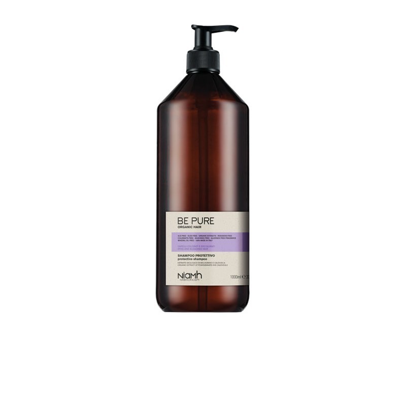 BE PURE PROTECTIVE - SHAMPOO DYED AND BLEACHED HAIR 1000ML. NIAMH HAIRCONCEPT