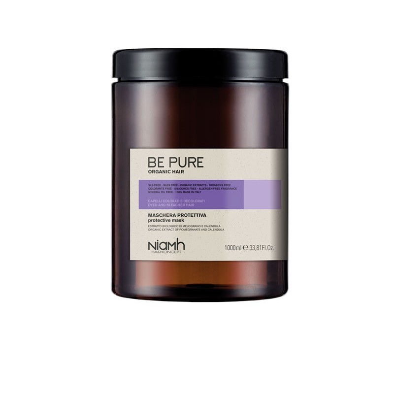 BE PURE PROTECTIVE - MASK DYED AND BLEACHED HAIR 1000ML. NIAMH HAIRCONCEPT