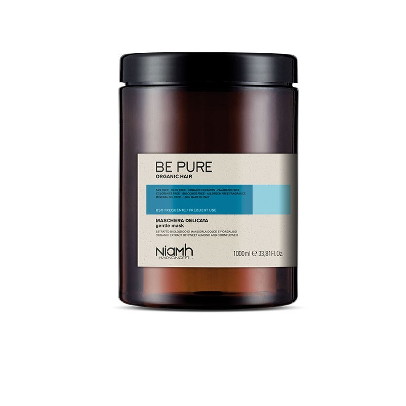 BE PURE GENTLE - MASK FREQUENT USE 1000ML. NIAMH HAIRCONCEPT