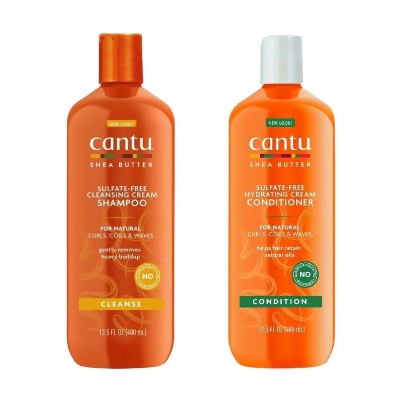 PACK 2UNID. CANTU SHAMPOO Y CONDITIONER SHEA BUTTER FOR NATURAL HAIR