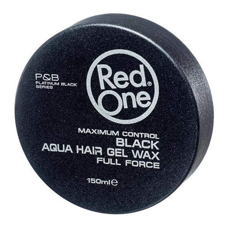 RedOne AquaHair Wax BLACK 150ML. Maximum Hold