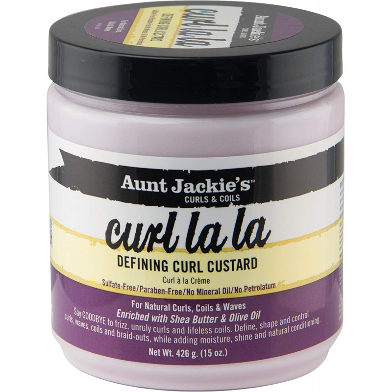 AUNT JACKIE'S CURL LA LA 426gr. 15oz. Curls Coils Defining Curl Custard