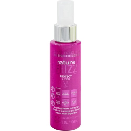 ABRILETNATURE FRIZZ D-STRESS PROTECTOR CAPILAR ANTIENCRESPAMIENTO 100ml.