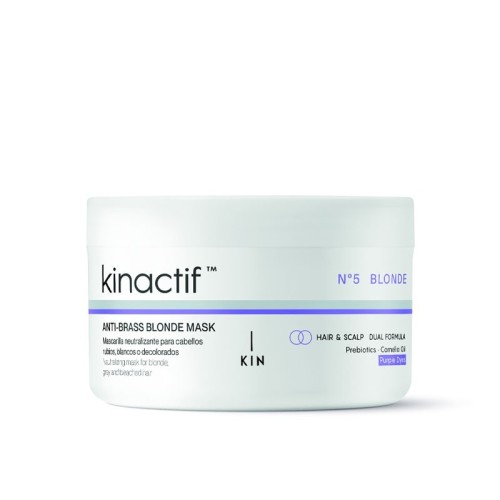KIN COSMETICS KINACTIF Nº 5 ANTI BRASS BLONDE MASK 200ML.