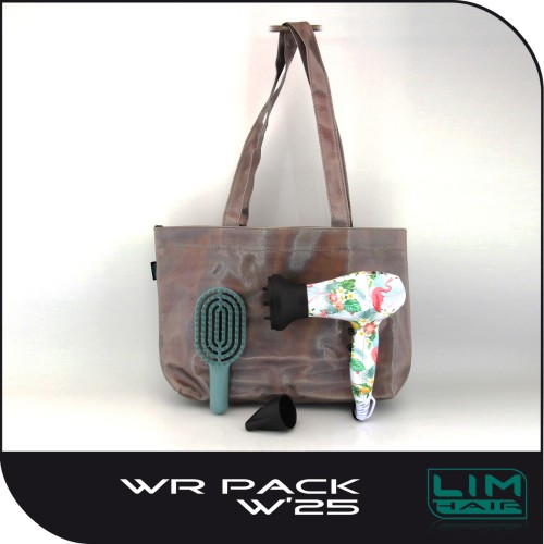 LIM HAIR SECADOR DE VIAJE WR 3.0 TROPICAL 1200W PACK Secador de cabello - cepillo mini para viaje o gimnasio con bolsa