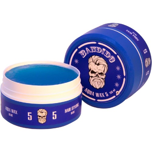 BANDIDO AQUA 5 WAX BLUE 150ML. MAXIMUM HOLD