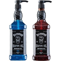 Bandido Shaving Gel BLUE - RED 1000ml. PACK 2 UNITS