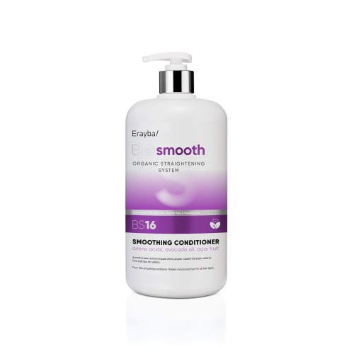 ERAYBA BIO BS16 SMOOTH ORGANIC SMOOTHING CONDITIONER 1000ml. amino acids  avocado oil  açai fruit