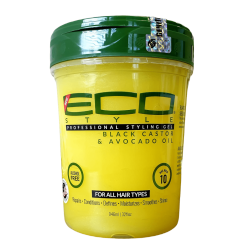 ECO STYLER STYLING GEL AVOCADO OIL BLACK CASTOR 946ml. For All Hair Types