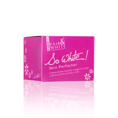 Fair and White Skin Perfector So White 250ml. Creme eclaircissante