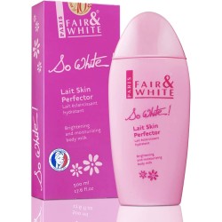 Fair and White Lait Skin Perfector So White 500ml. Lait eclaircissant hydratant
