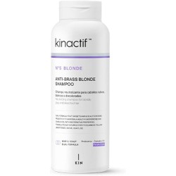 KIN COSMETICS KINACTIF Nº 5 ANTI BRASS BLONDE SHAMPOO 300ML.