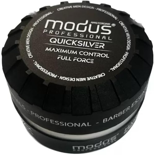 Modus Professional Hair Wax Black Quick Silver Aqua Series 150 ml.