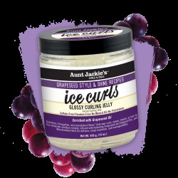 AUNT JACKIE'S GRAPESEED ICE CURLS 426gr. Glossy Curling Jelly