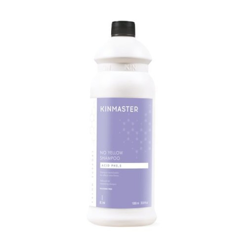 KIN MASTER SHAMPOO SILVER NO YELLOW 1000ML