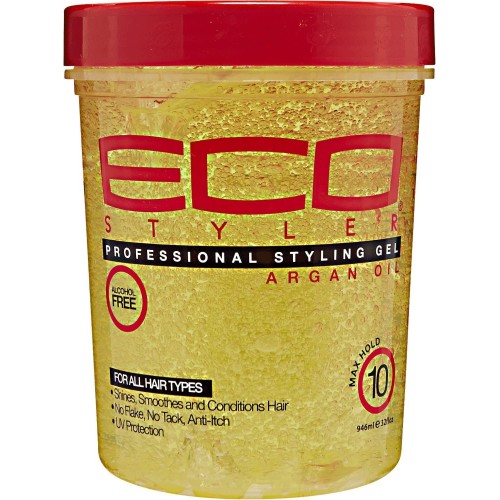 ECO STYLER STYLING GEL ARGAN OIL 946ml. UV PRotection