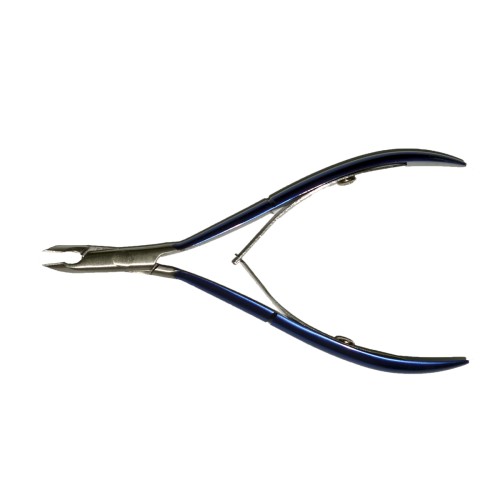 ALBI ALICATE DE CUTICULAS 2 MUELLES AZUL METALIZADO Ref. 7233/10