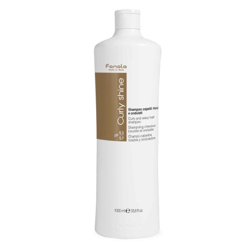 FANOLA SHAMPOO CURLY SHINE 1000ml. 33.8oz.