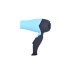 PERFECT BEAUTY MINI BLOW AIR POCKET BLUE SECADOR PROFESIONAL 850W