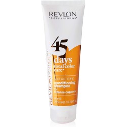 REVLON 45 DAYS SHAMPOO&CONDITIONER INTENSE COPPERS 275ML