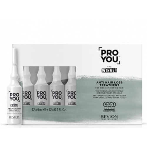 PROYOU The Winner Boosters Tratamiento Anticaída del cabello 12x6ml