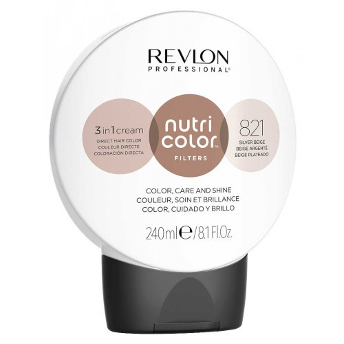 REVLON NUTRI COLOR FILTERS 821 BEIG PLATEADO 240ML