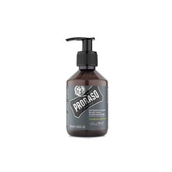 PRORASO CHAMPU PARA BARBA HERBAL CYPRESS & VETYVER 200ml. 6.8oz.