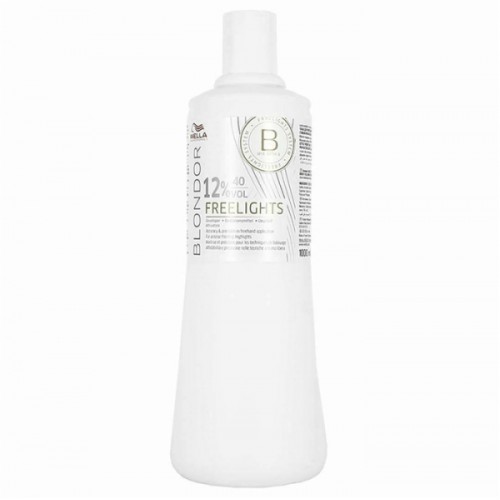 WELLA BLONDOR FREELIGHTS OXIDANTE 12% 40voL. 1000ml.