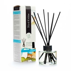 BOLES D'OLOR MIKADO COTONET BLACK EDITION REED DIFFUSER