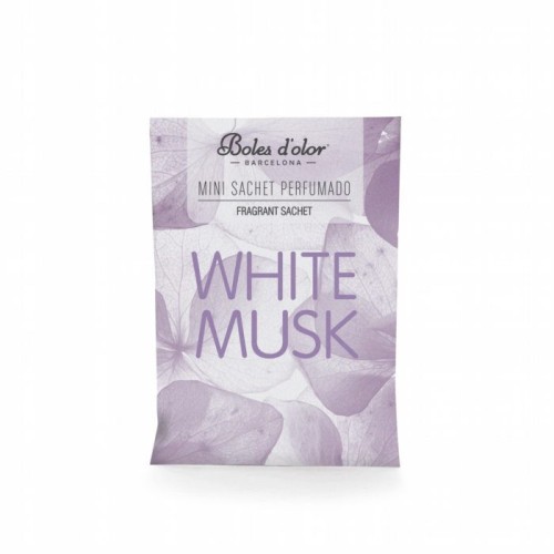 BOLES D'OLOR WHITE MUSK SACHET PERFUMADO 90ml.