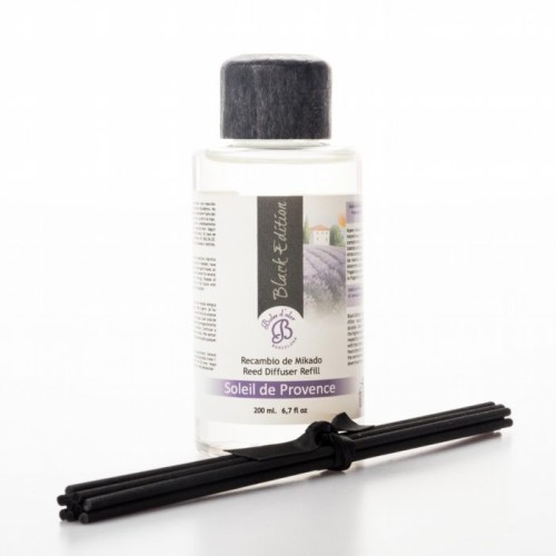 BOLES D'OLOR SOLEIL DE PROVENCE RECAMBIO MIKADO BLACK EDITION 200ml.