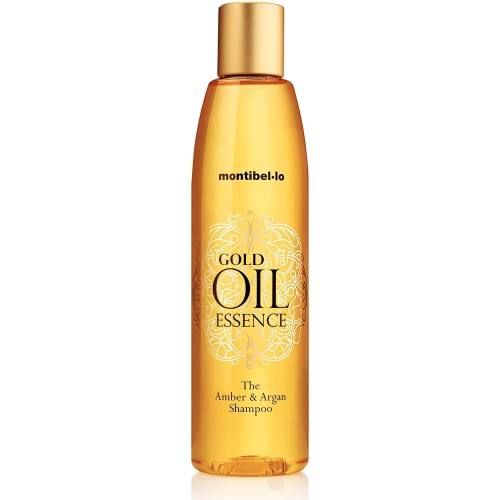 MONTIBELLO SHAMPOO 250ml. GOLD OIL ESSENCE THE AMBER AND ARGAN OIL