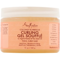 Shea Moisture Curling Gel Souffle 340gr. 12oz. Coconut,Hibiscus