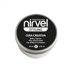 NIRVEL MEN BARBER WAX 50ml. cera de fijación ligera para barba y bigote