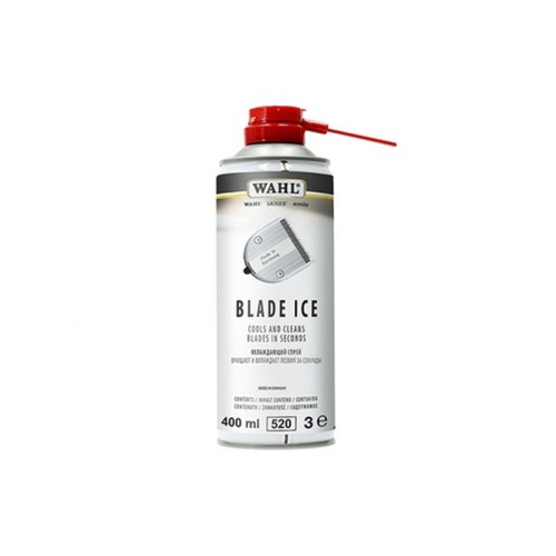 MOSER-WAHL BLADE ICE 400ml. Cools and Cleans