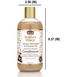 African Pride Moisture Miracle Conditioner Honey,Choco,354ml