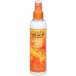 CANTU SHEA BUTTER COCONUT OIL SHINE HOLD MIST 237ml. 8oz. NATURAL HAIR