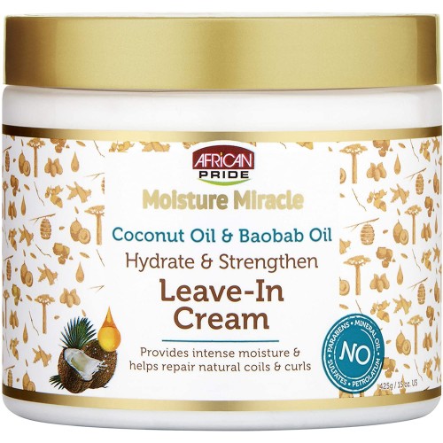 African Pride Moisture Miracle Leave-In Cream Coconut 425g